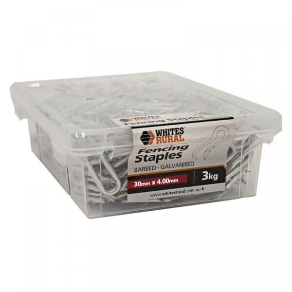Barbed Staples Buy Barbed Fence Staples 30mm x 4mm Now
